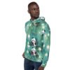 Unisex Hoodie (All Over Green Panda Print)