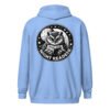 Unisex heavy blend zip hoodie (Owl Night-Reader)