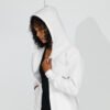 Unisex heavy blend zip hoodie (Owl Night-Reader)
