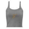 Women’s micro-rib tank top (Dapper-Trove Bird)
