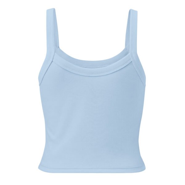 Women’s micro-rib tank top (Dapper-Trove Bird)