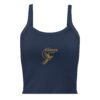 Women’s micro-rib tank top (Dapper-Trove Bird)