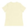 Women's Relaxed T-Shirt (Beautiful Cat with head phone)