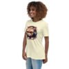 Women's Relaxed T-Shirt (Beautiful Cat with head phone)