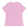 Women's Relaxed T-Shirt (Beautiful Cat with head phone)