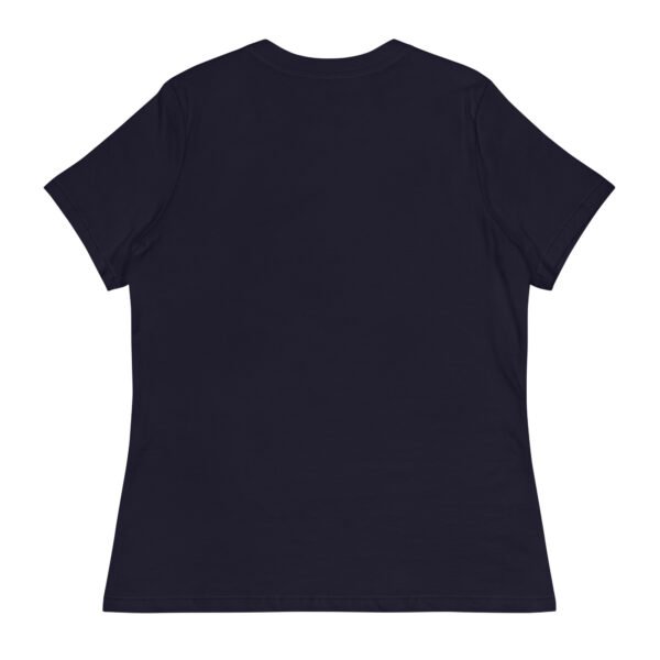 Women's Relaxed T-Shirt (Beautiful Cat with head phone)