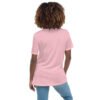 Women's Relaxed T-Shirt (Beautiful Cat with head phone)
