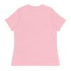 Women's Relaxed T-Shirt (Beautiful Cat with head phone)