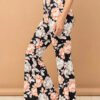 And The Why Wrinkle-Free Stretch Bell Bottom Flare Pants