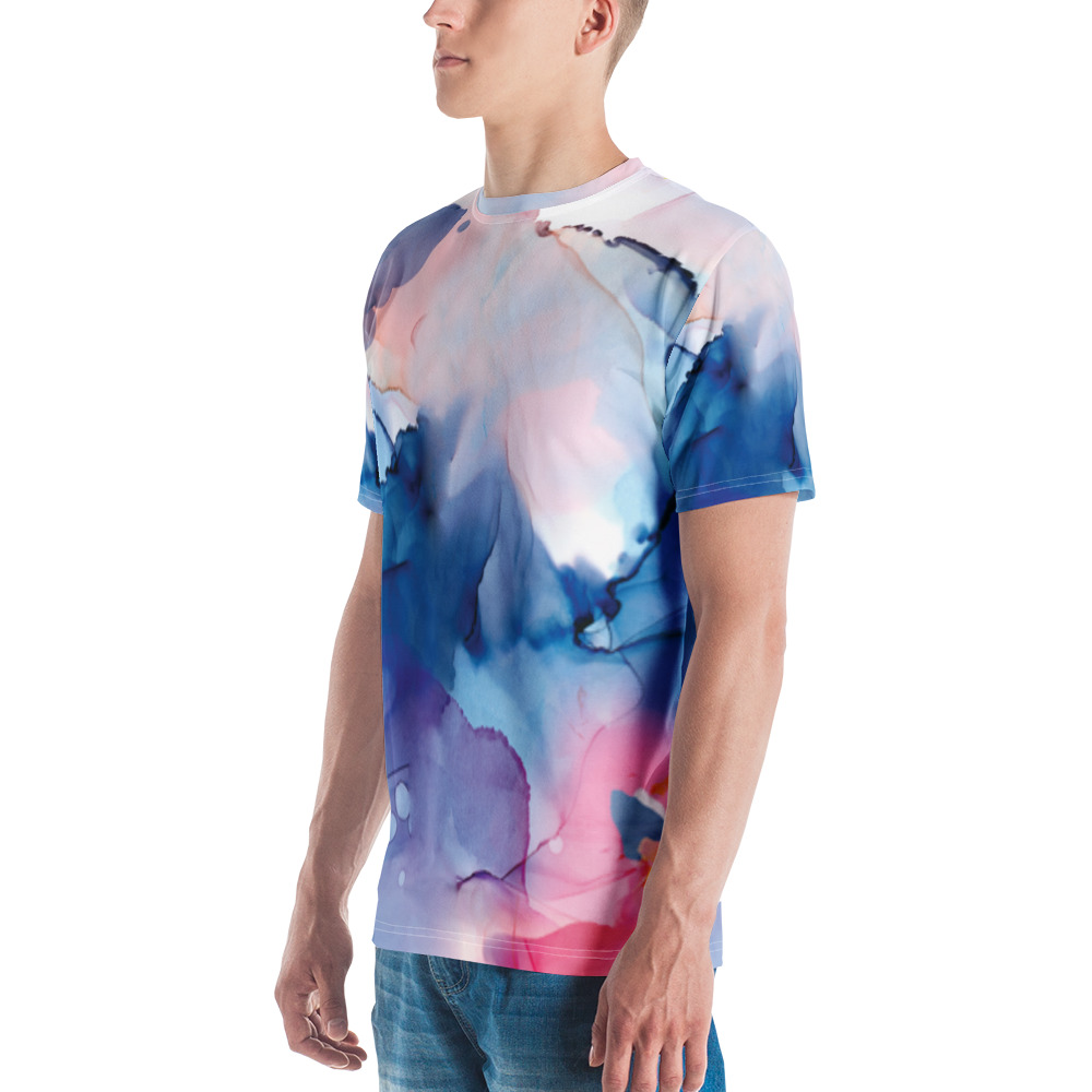 Men's t-shirt (Ink Painting)