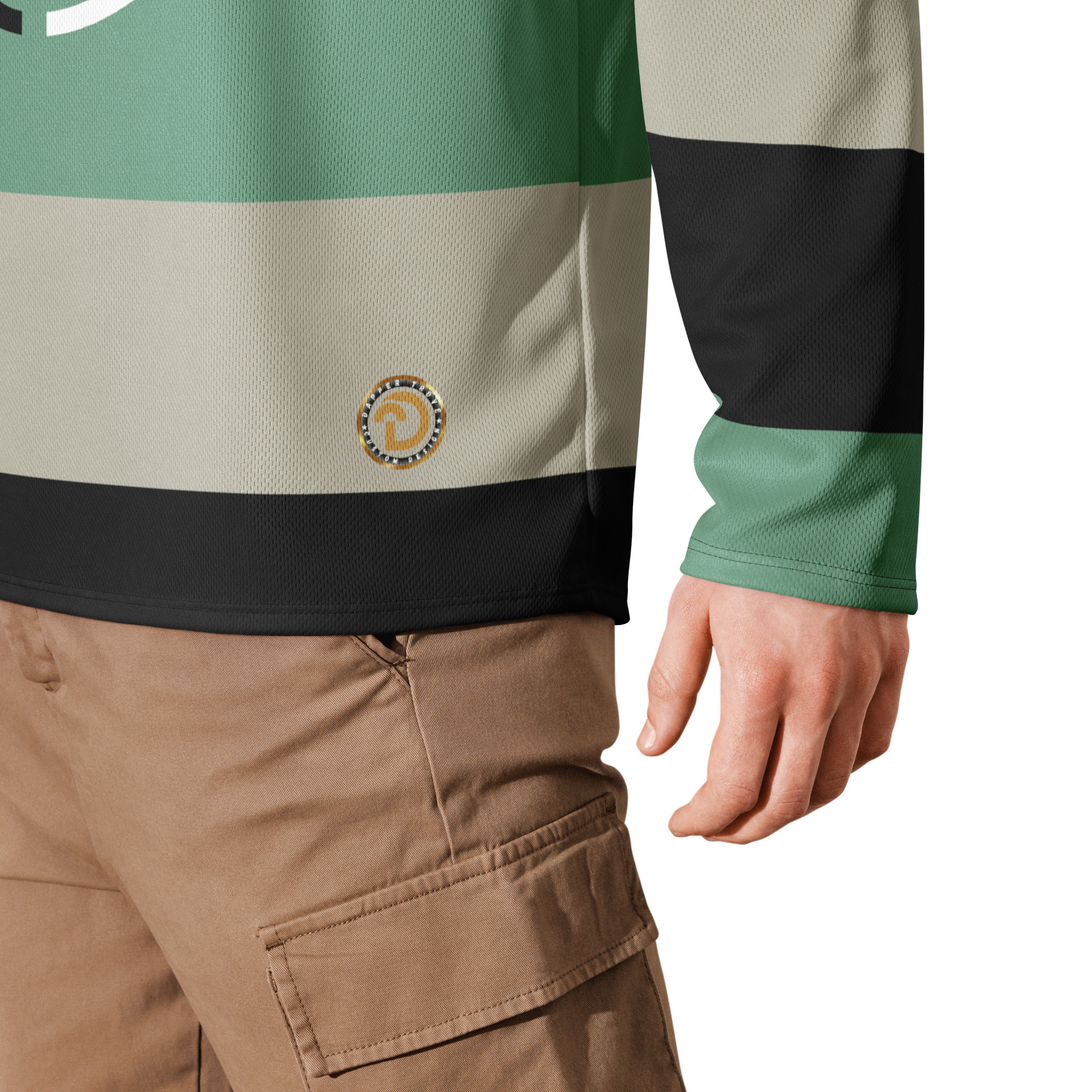 Recycled hockey fan jersey