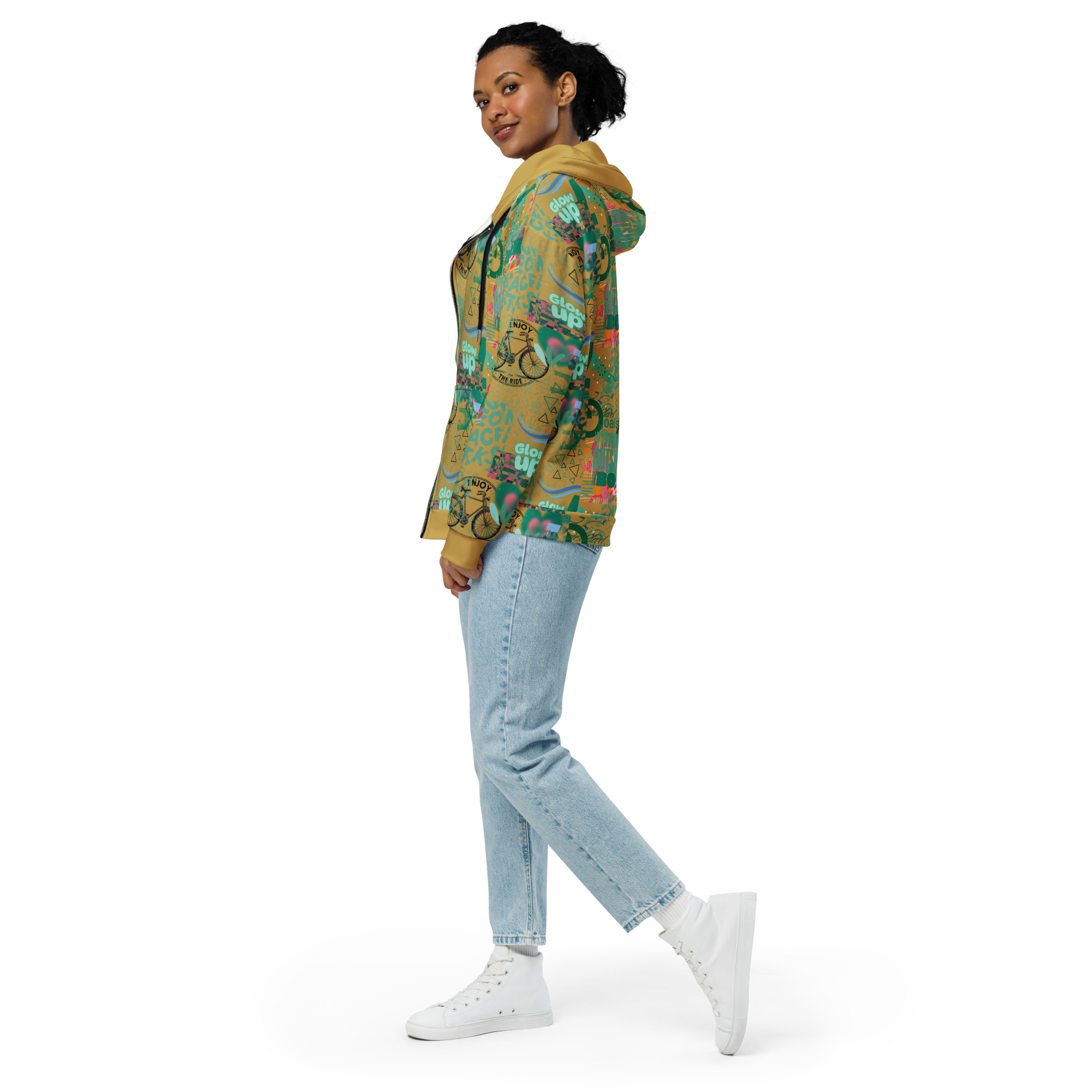 Unisex zip hoodie
