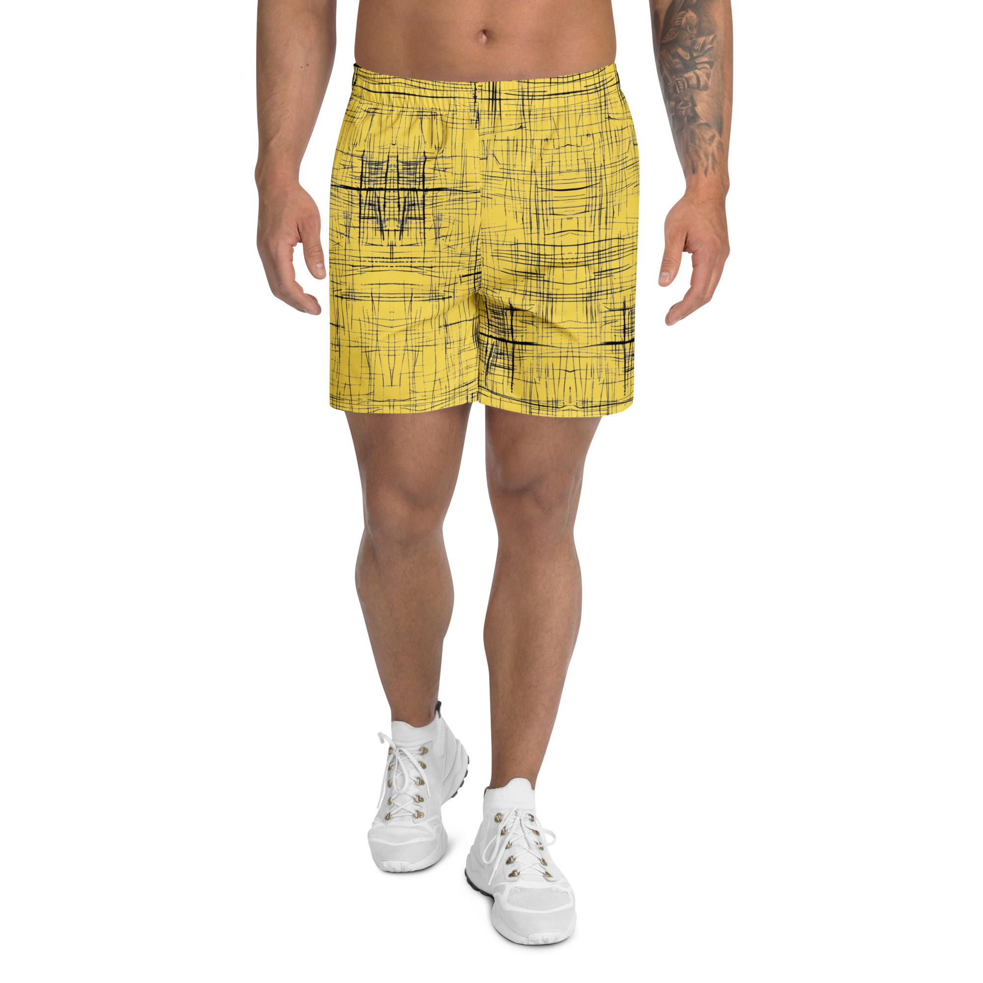 All-Over Print Unisex Athletic Long Shorts