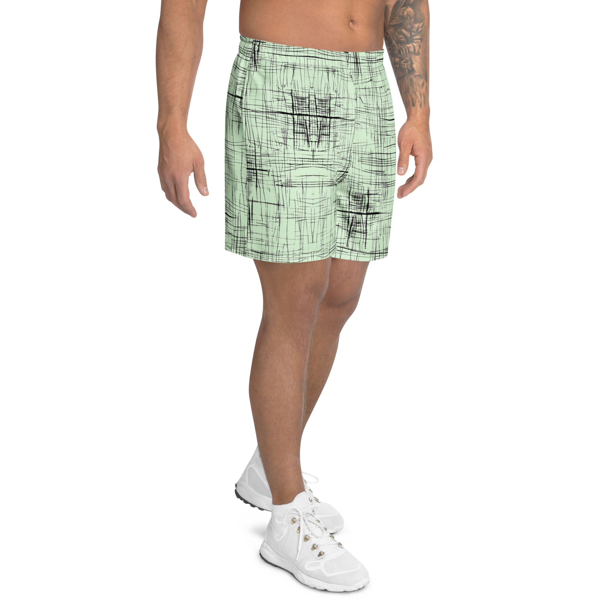 All-Over Print Unisex Athletic Long Shorts
