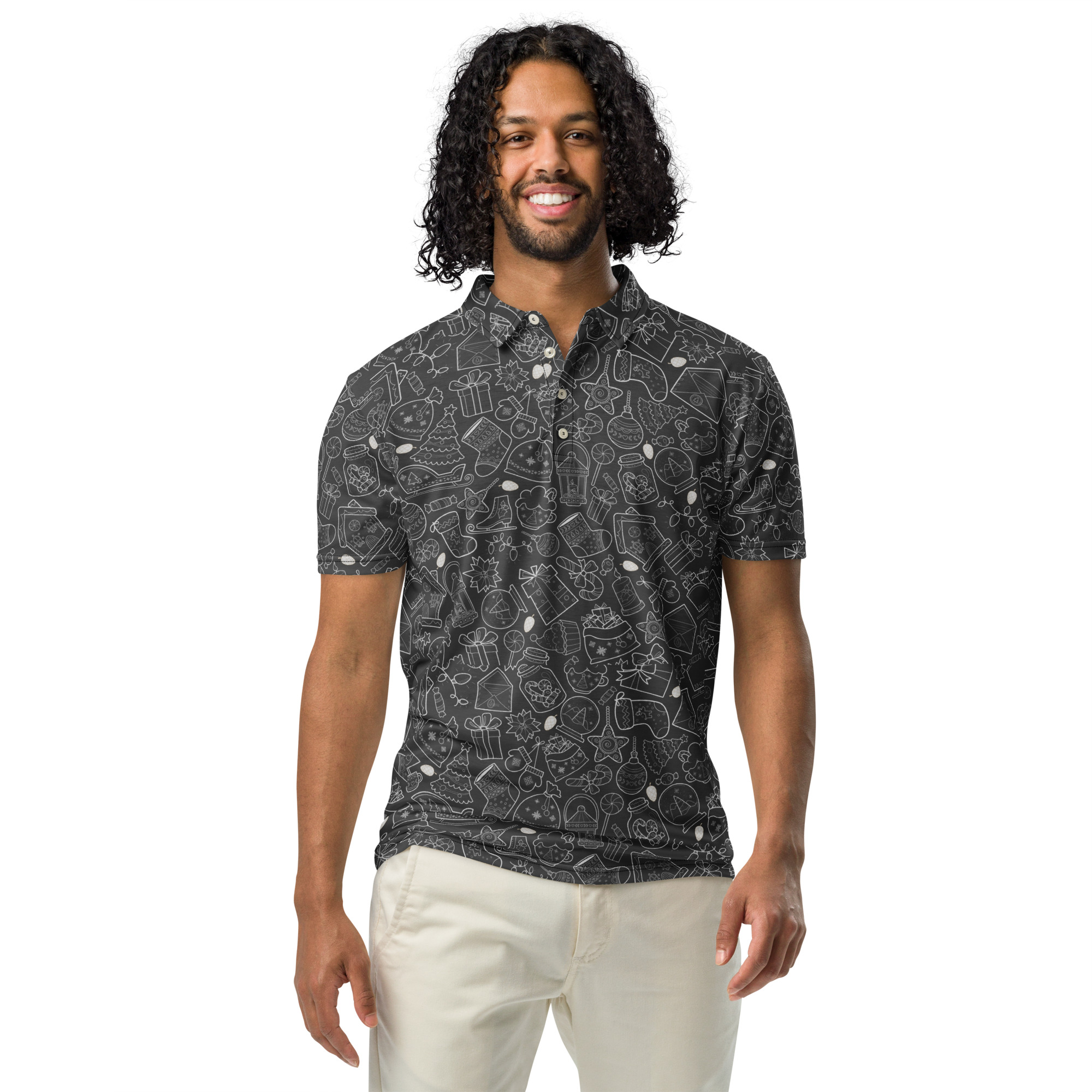 Men’s slim fit polo