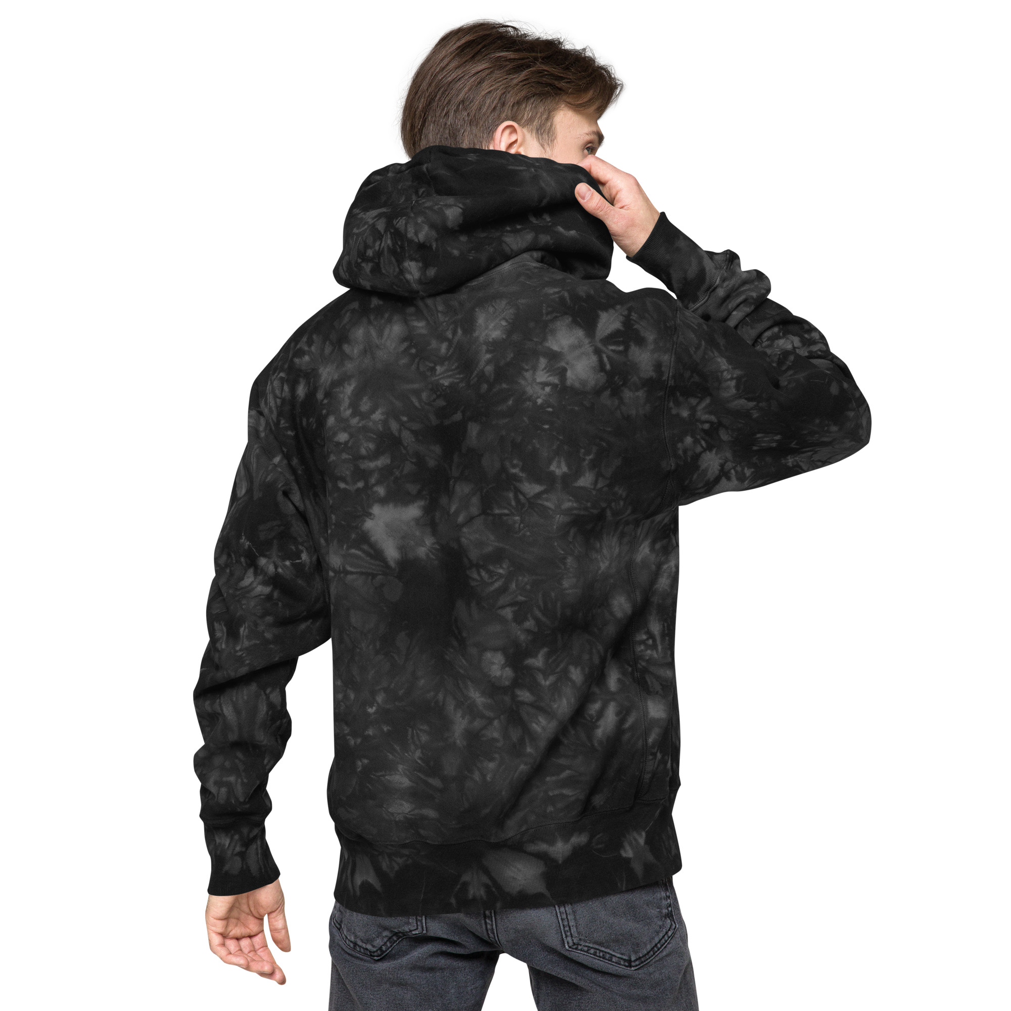 Unisex Champion tie-dye hoodie
