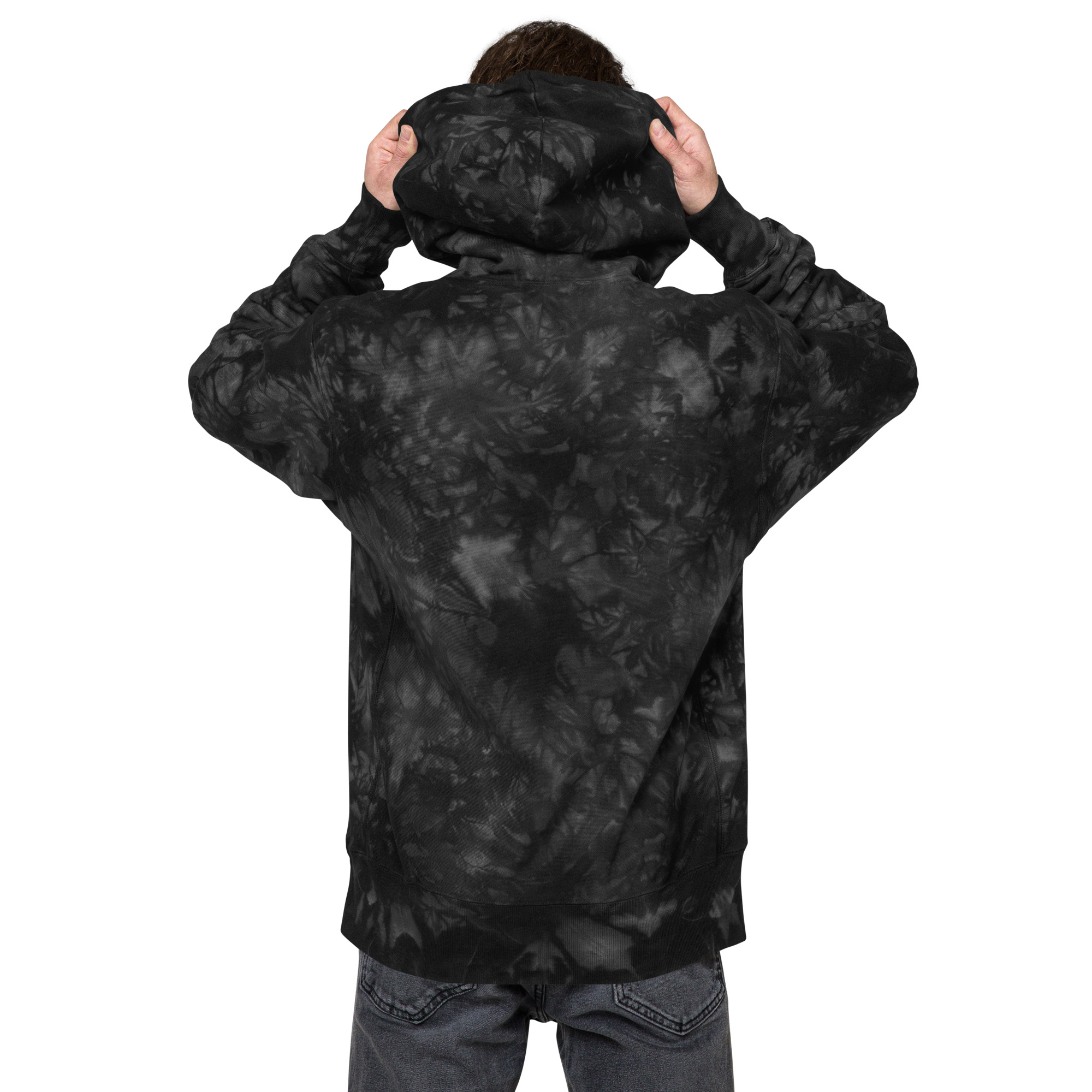 Unisex Champion tie-dye hoodie