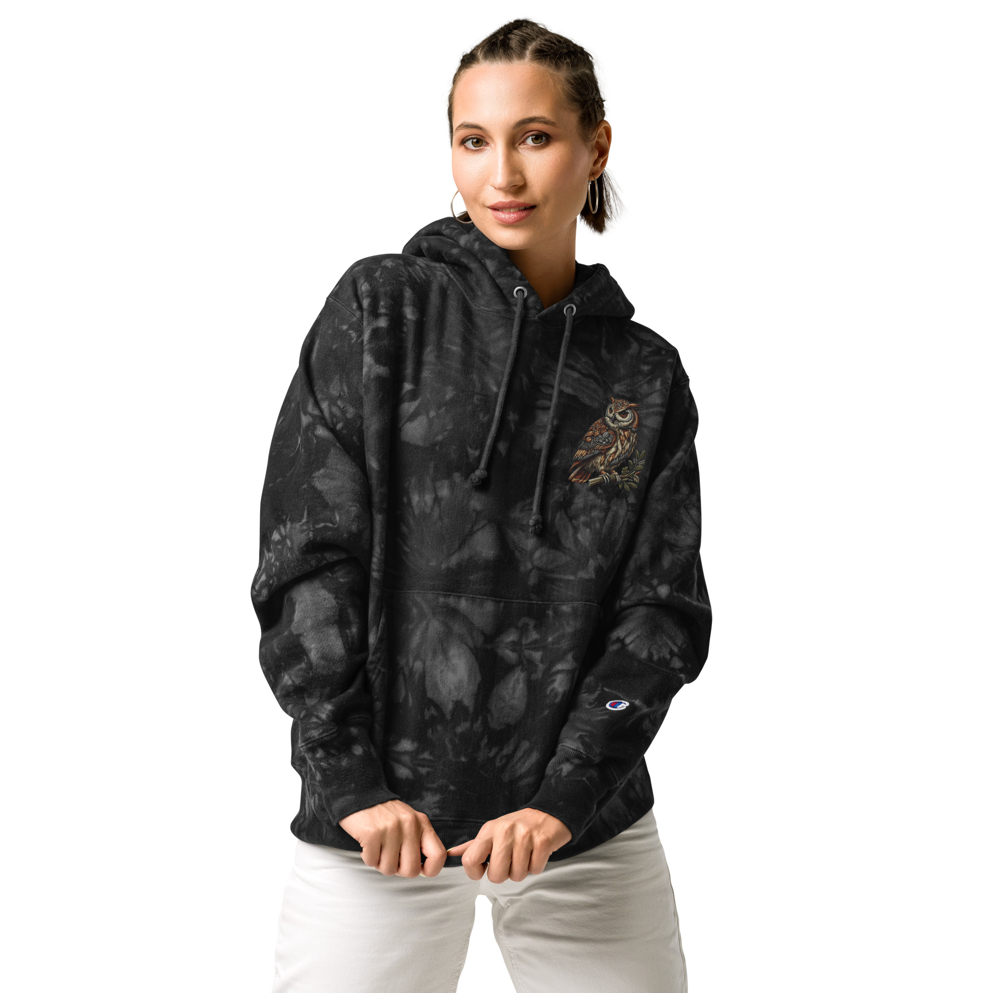 Unisex Champion tie-dye hoodie
