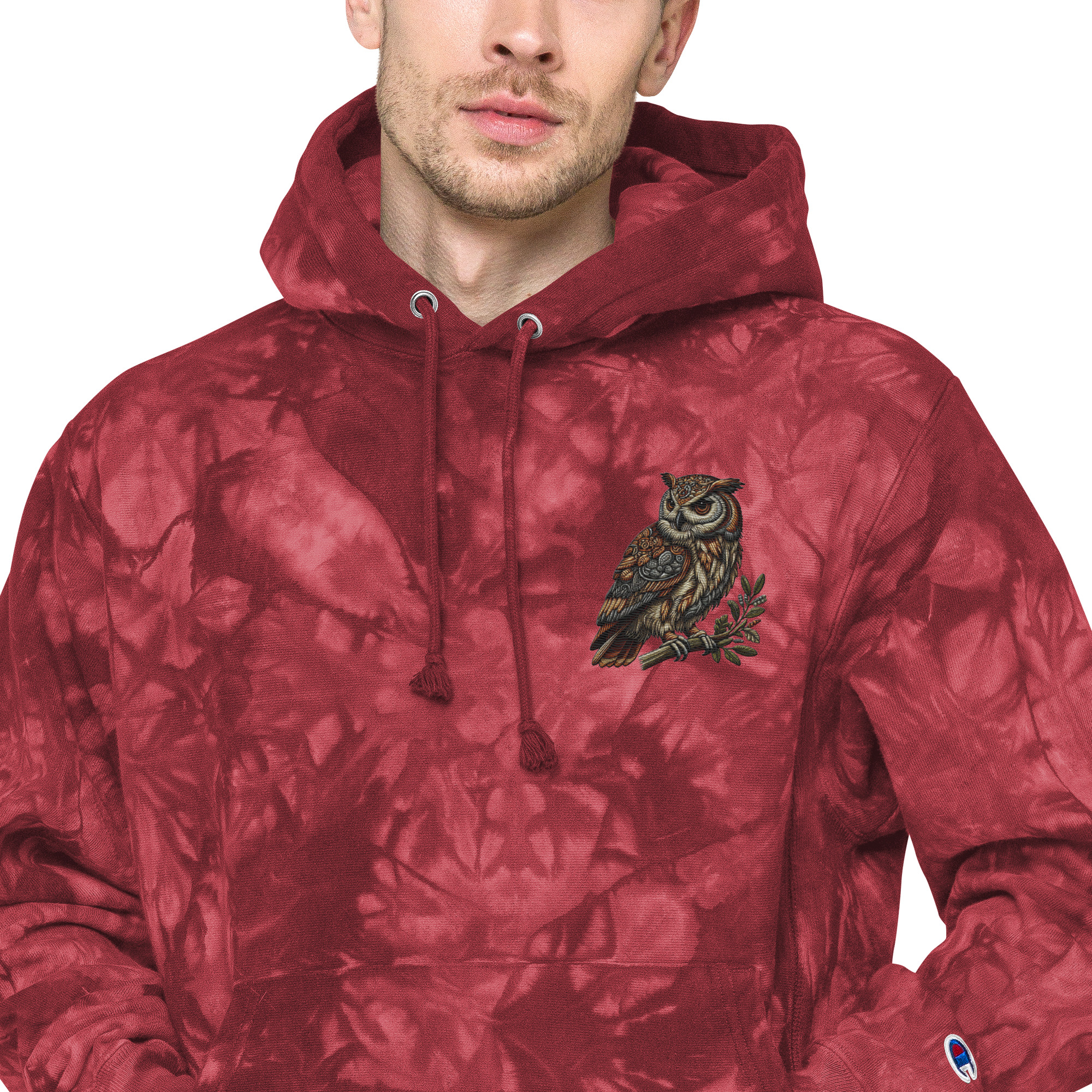 Unisex Champion tie-dye hoodie