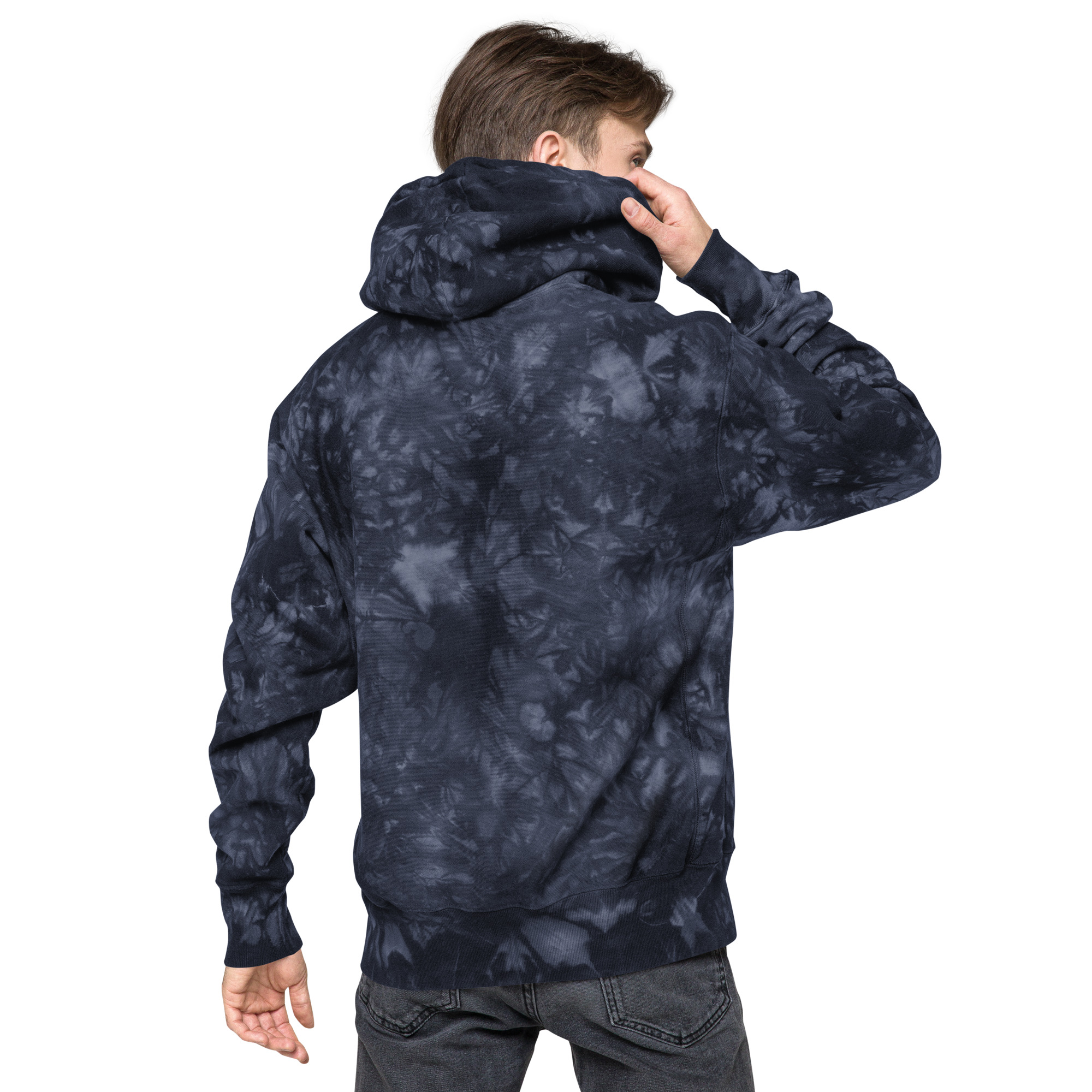 Unisex Champion tie-dye hoodie