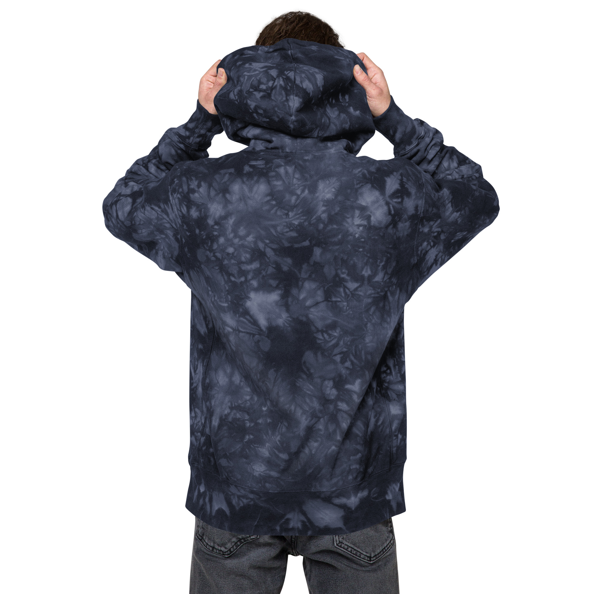 Unisex Champion tie-dye hoodie