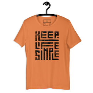 T-shirt (Keep Life Simple)