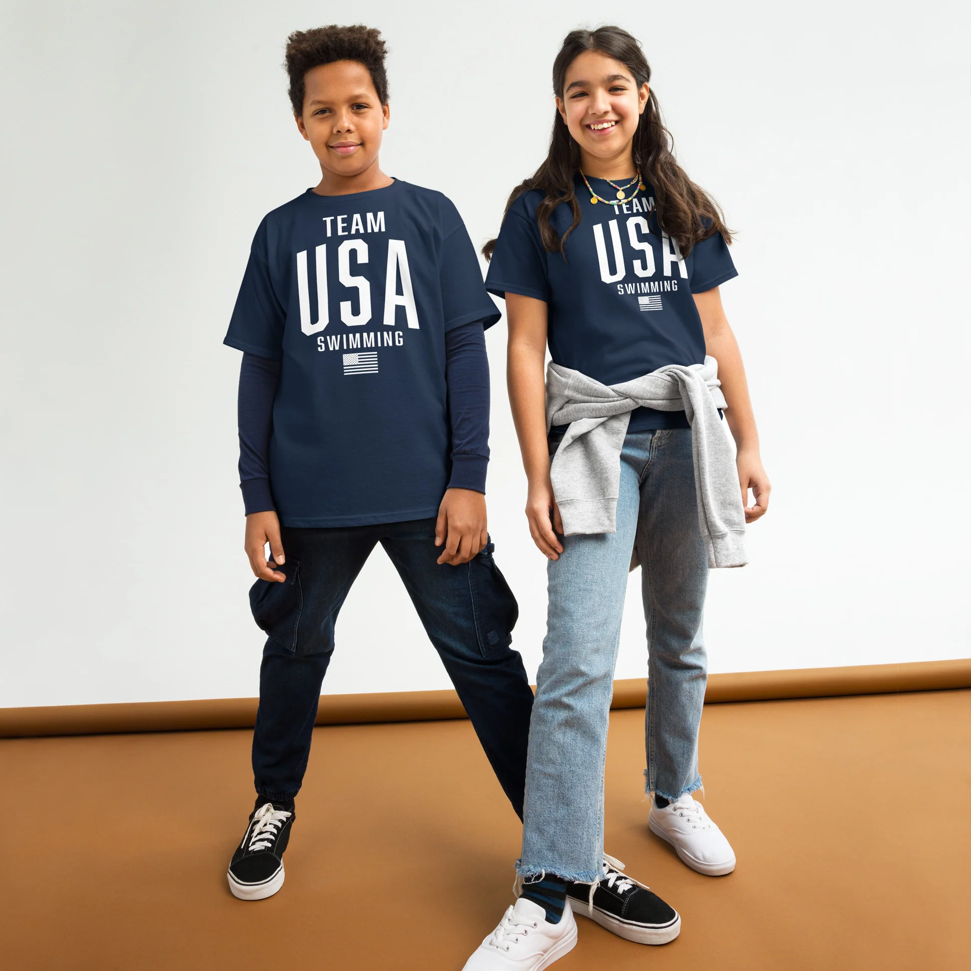 Kids crew neck t-shirt