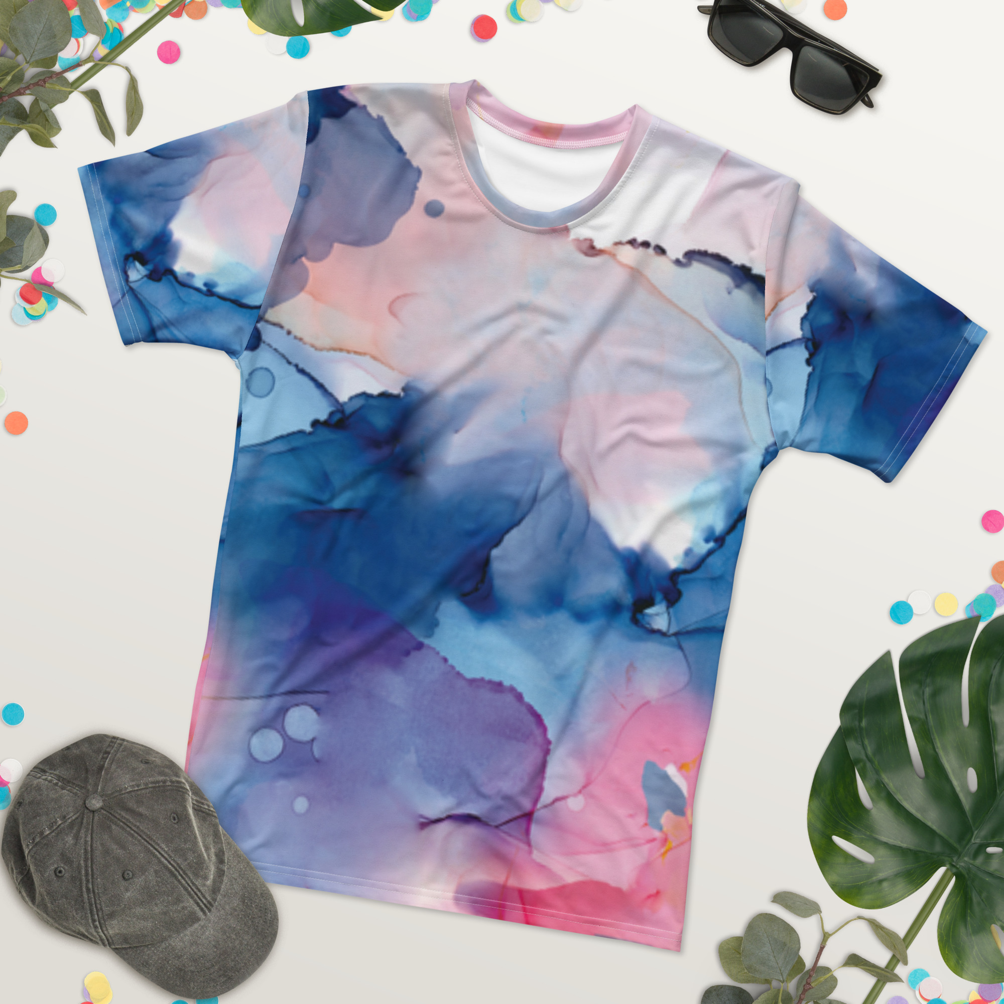 Men's t-shirt (Ink Painting)