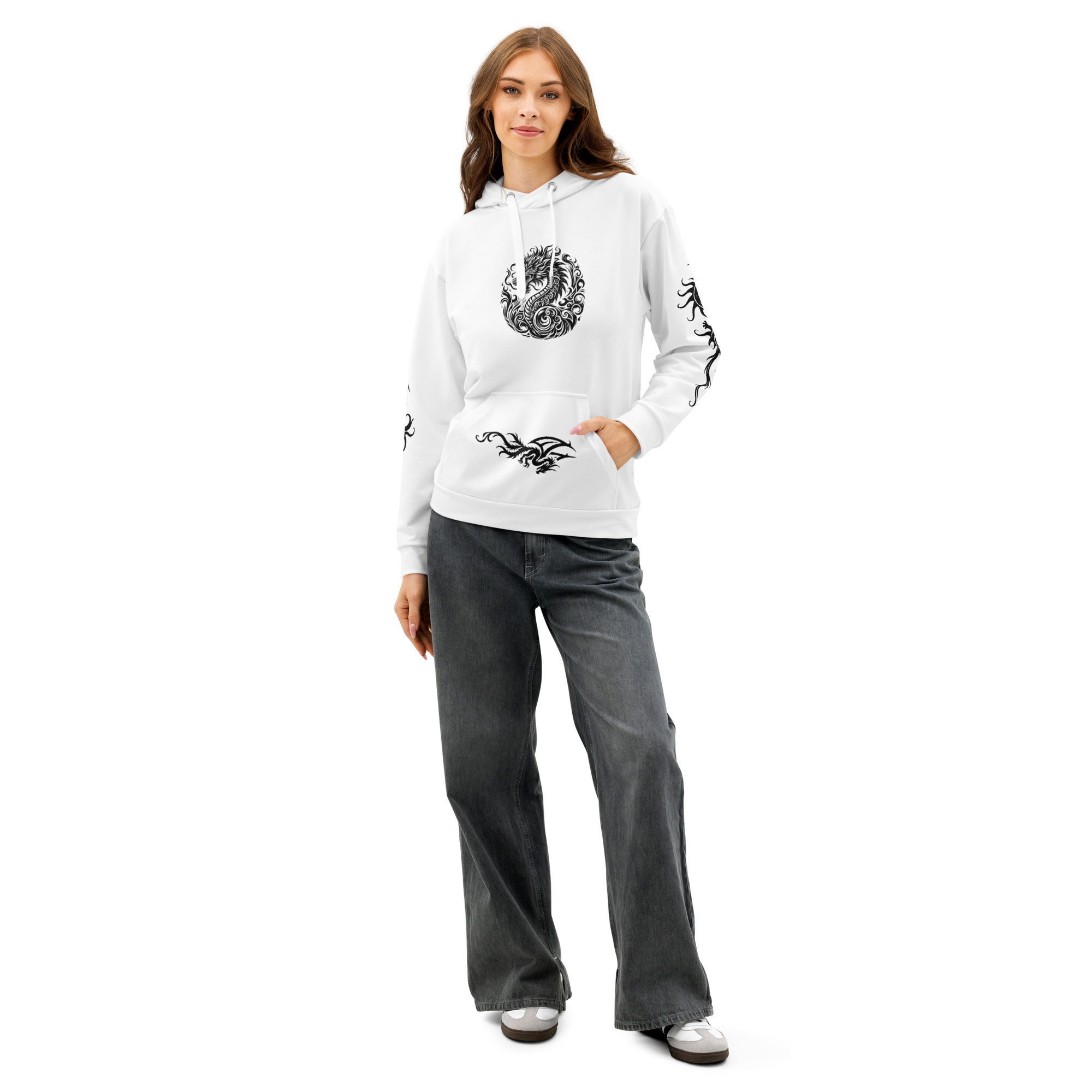Unisex cotton hoodie