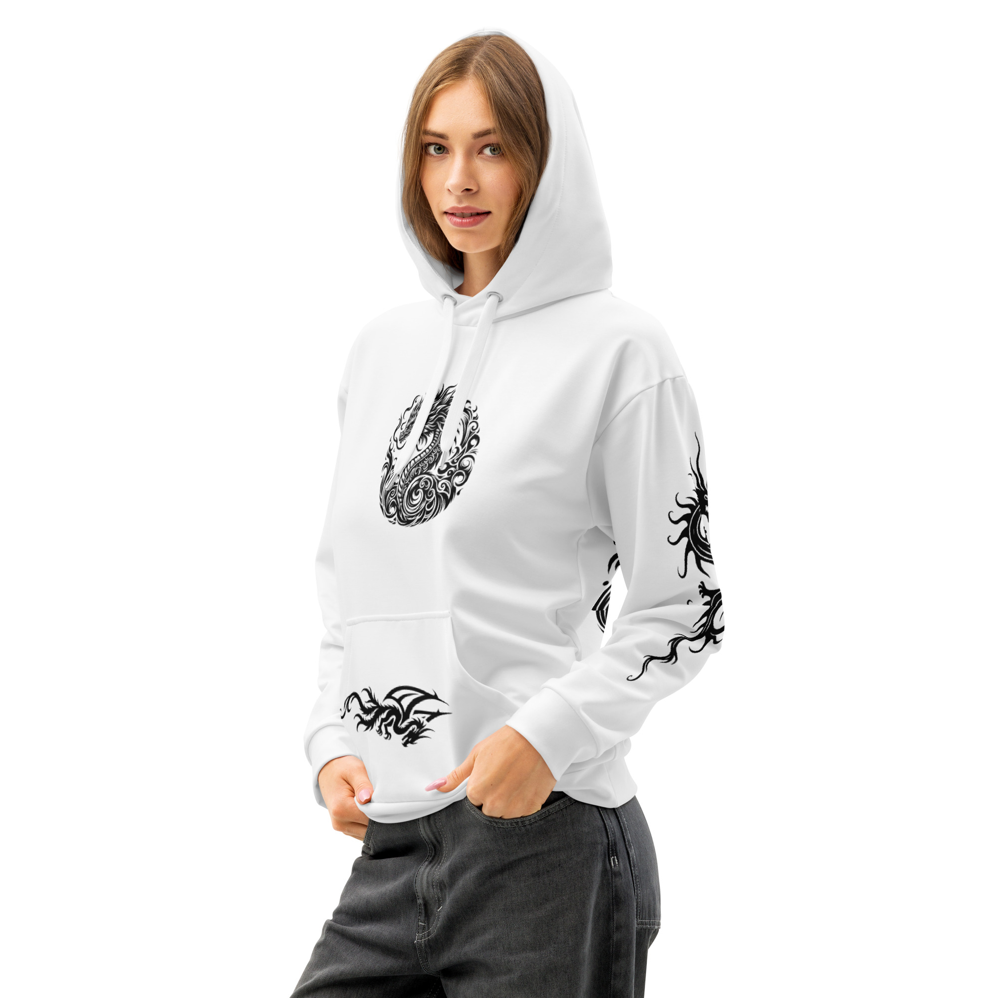 Unisex cotton hoodie