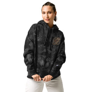 Unisex Champion tie-dye hoodie