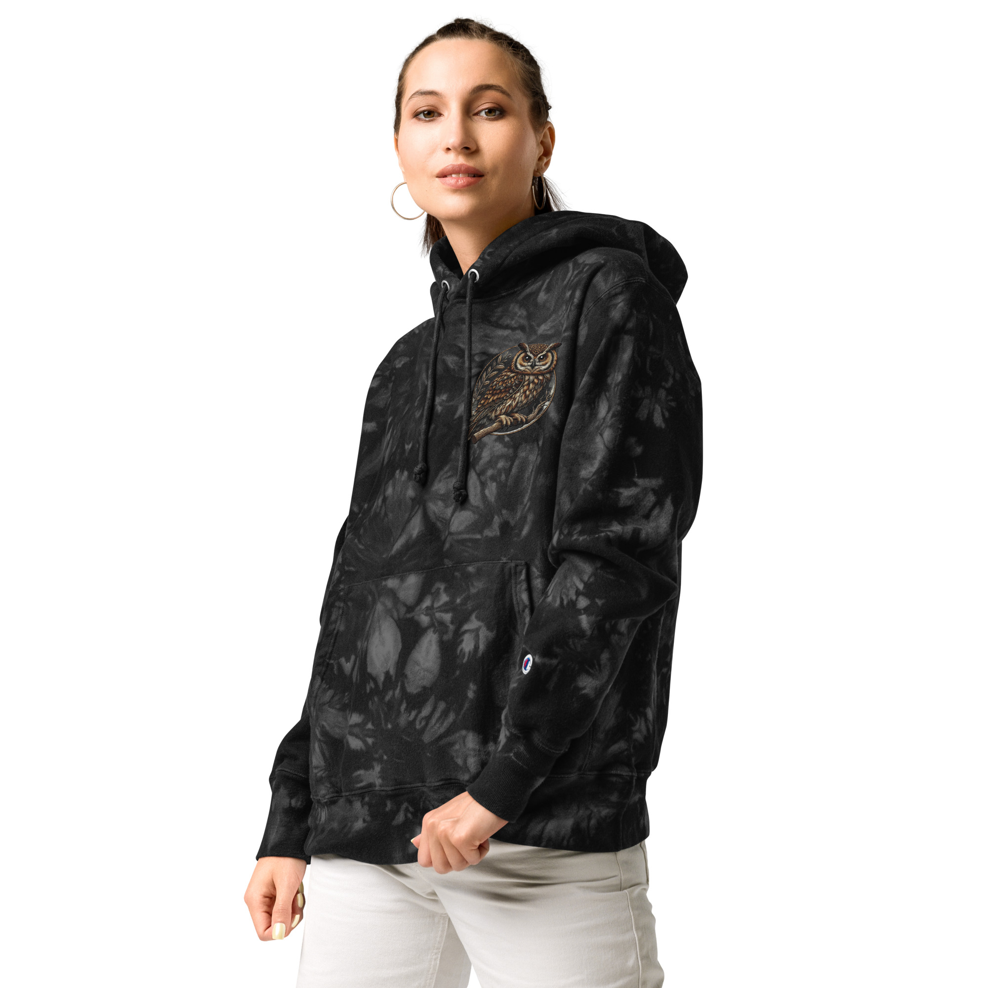 Unisex Champion tie-dye hoodie