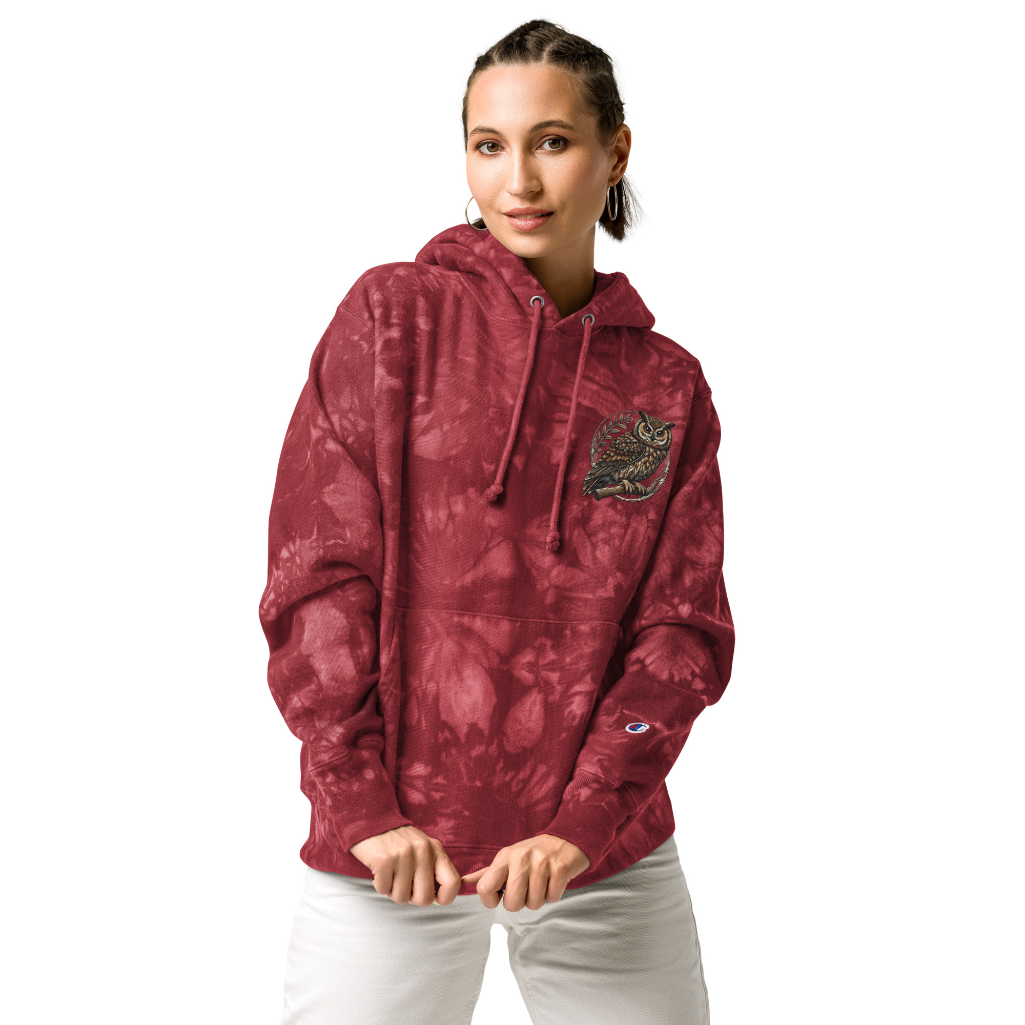 Unisex Champion tie-dye hoodie