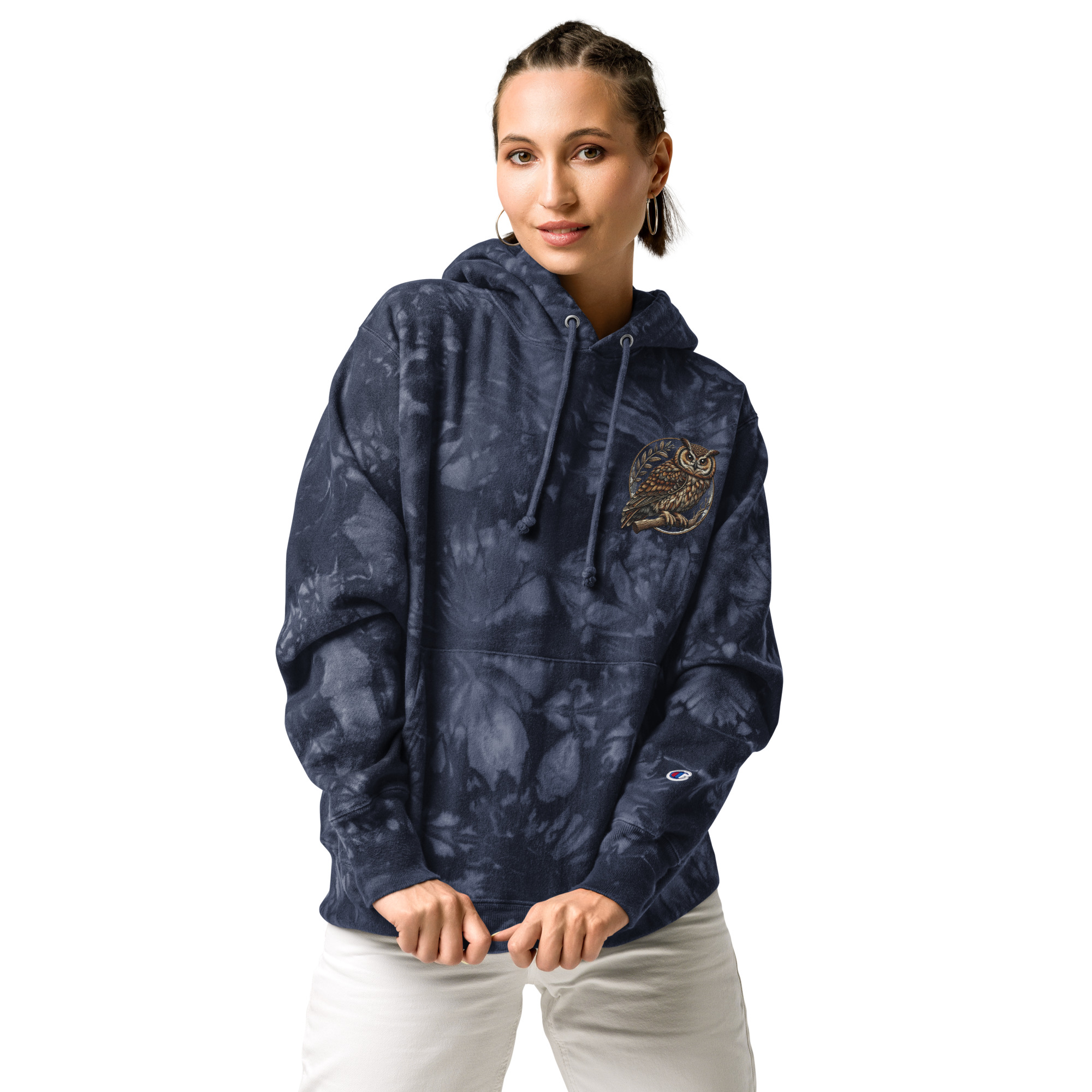 Unisex Champion tie-dye hoodie
