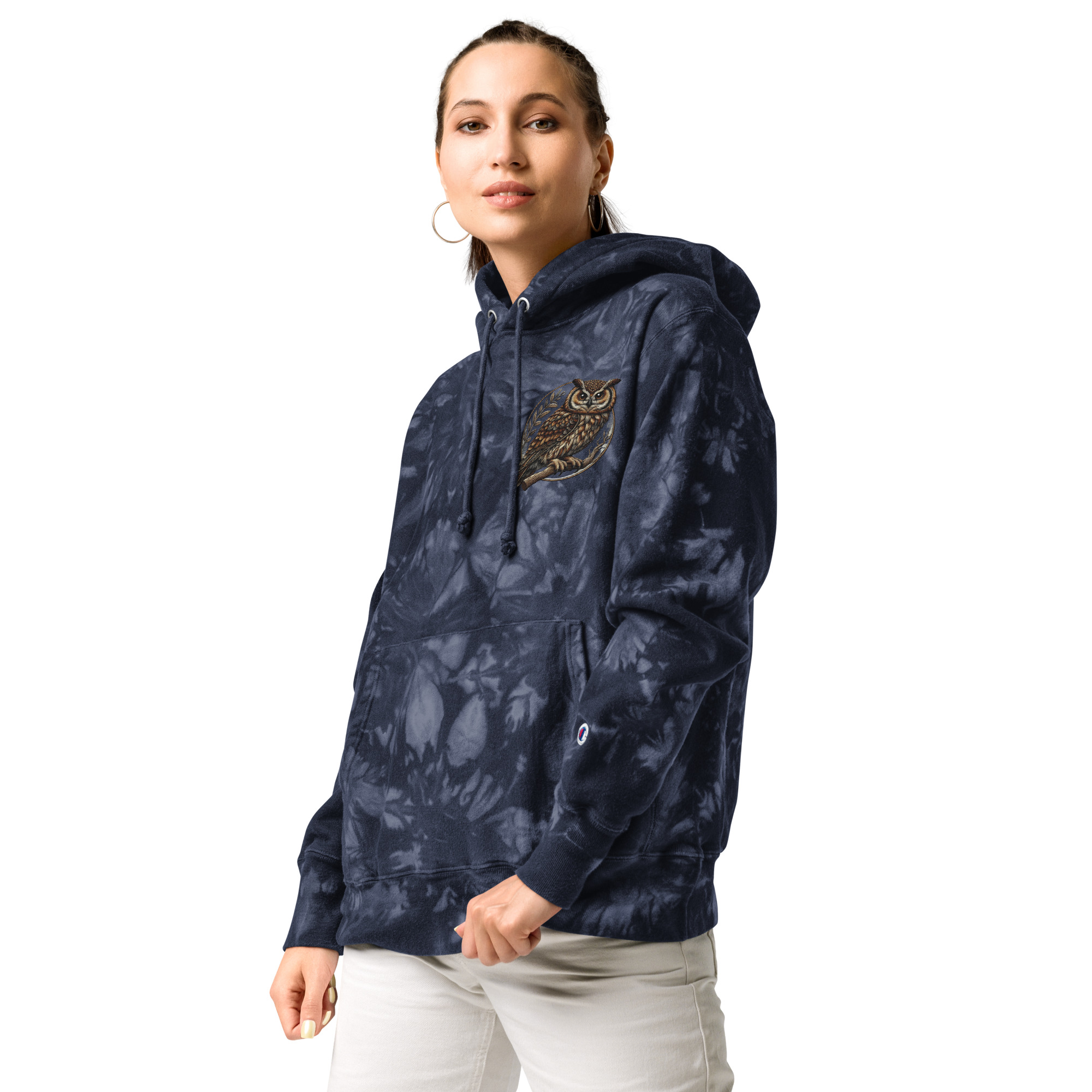 Unisex Champion tie-dye hoodie