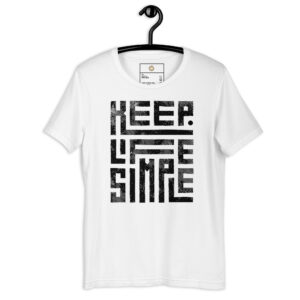 T-shirt (Keep Life Simple)