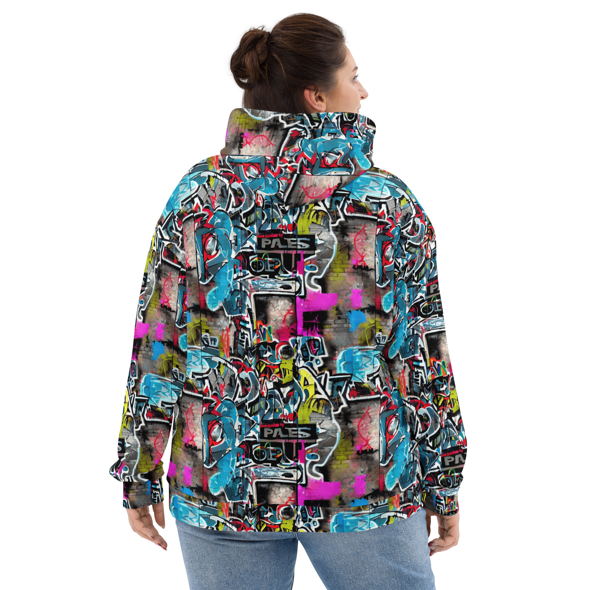 Unisex Hoodie (All Over Amazing Colorful Print)