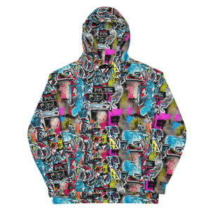Unisex Hoodie (All Over Amazing Colorful Print)