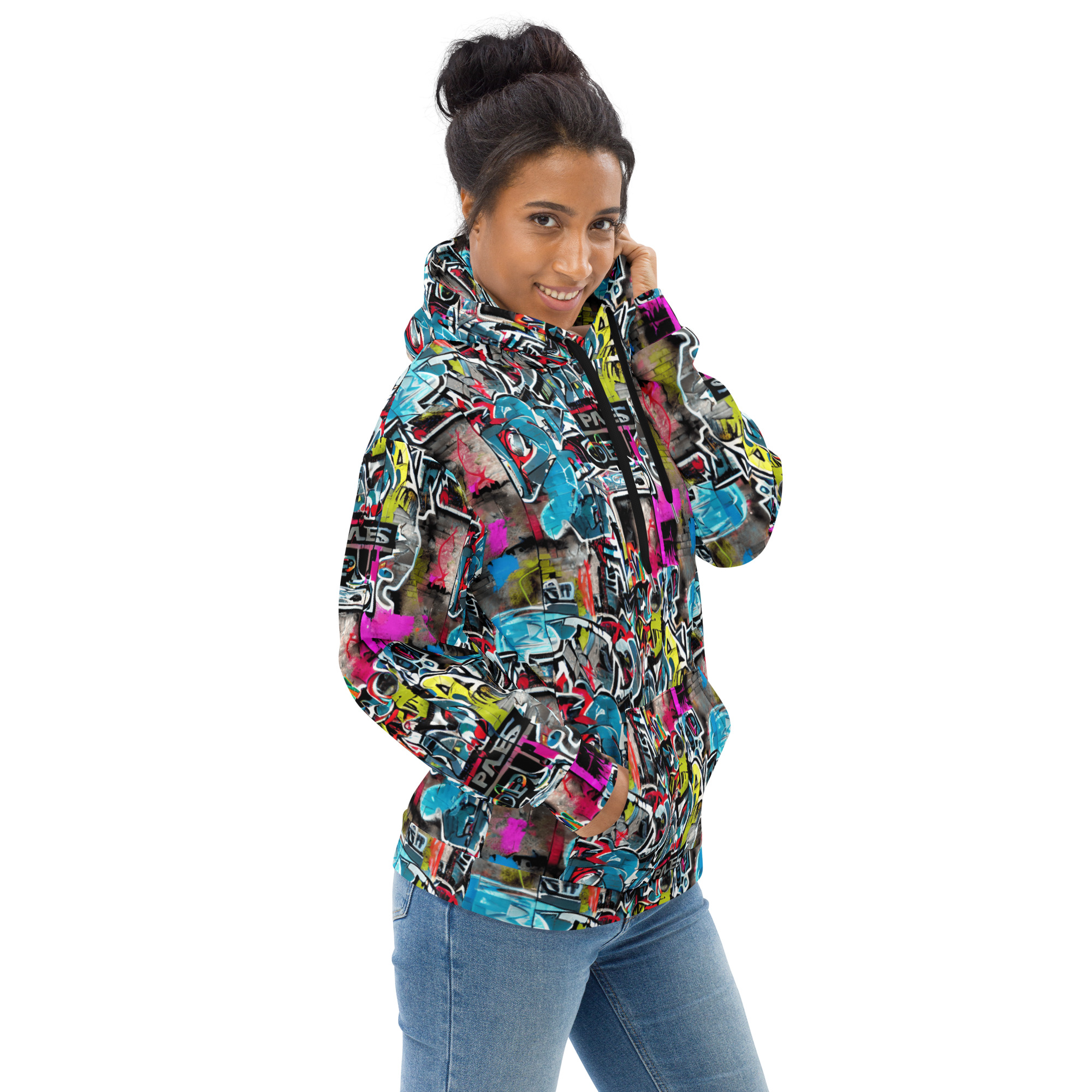 Unisex Hoodie (All Over Amazing Colorful Print)