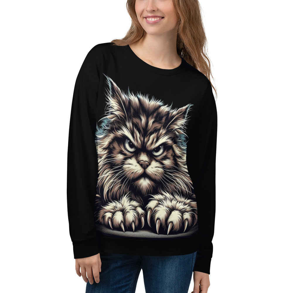 Sweatshirt (Angry CAT)