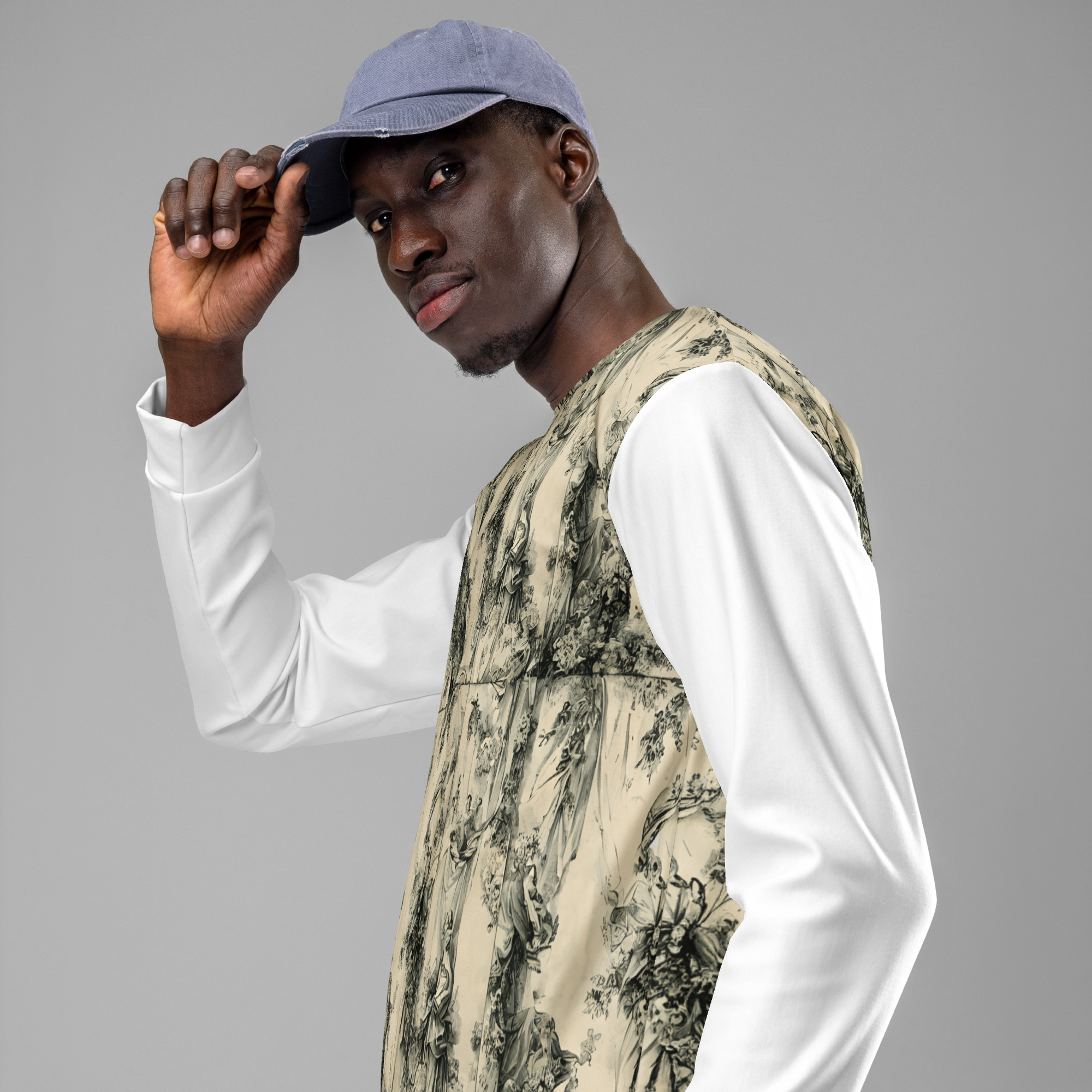 Track pants (Black-Background)