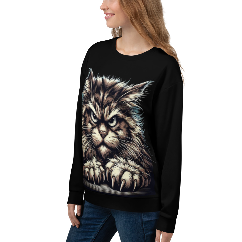 Sweatshirt (Angry CAT)