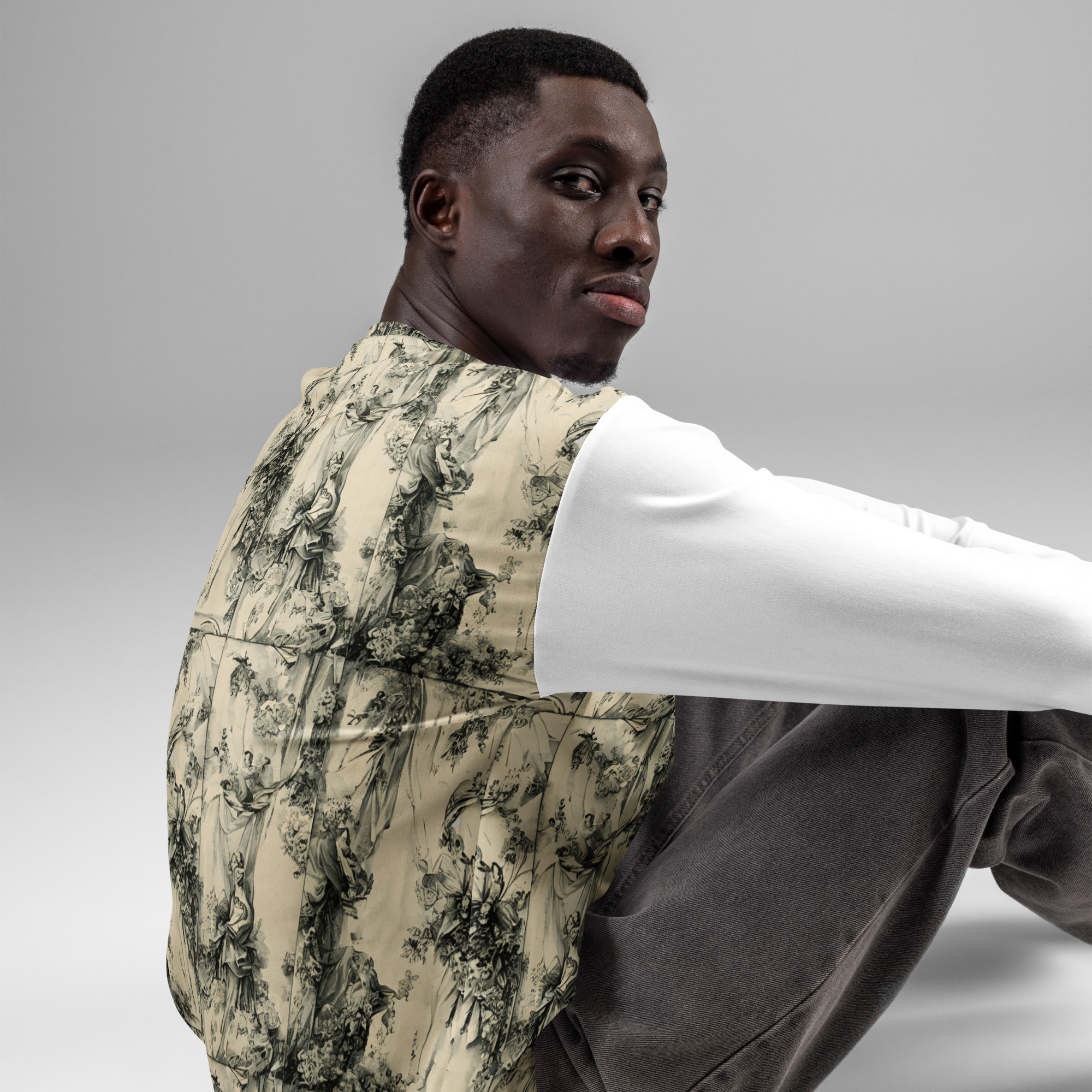 Track pants (Black-Background)