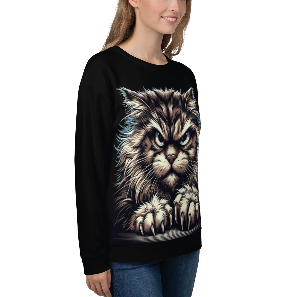 Sweatshirt (Angry CAT)