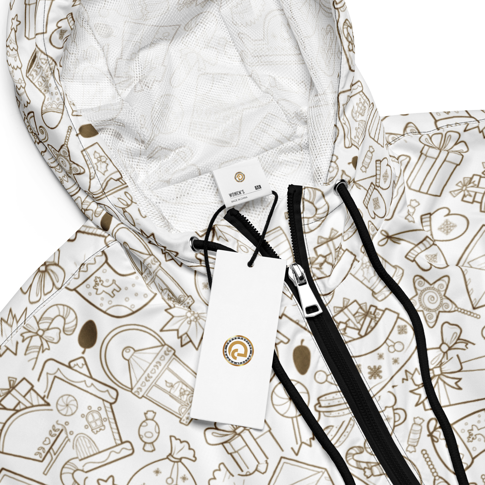 Women’s cropped windbreaker (All Over Print)