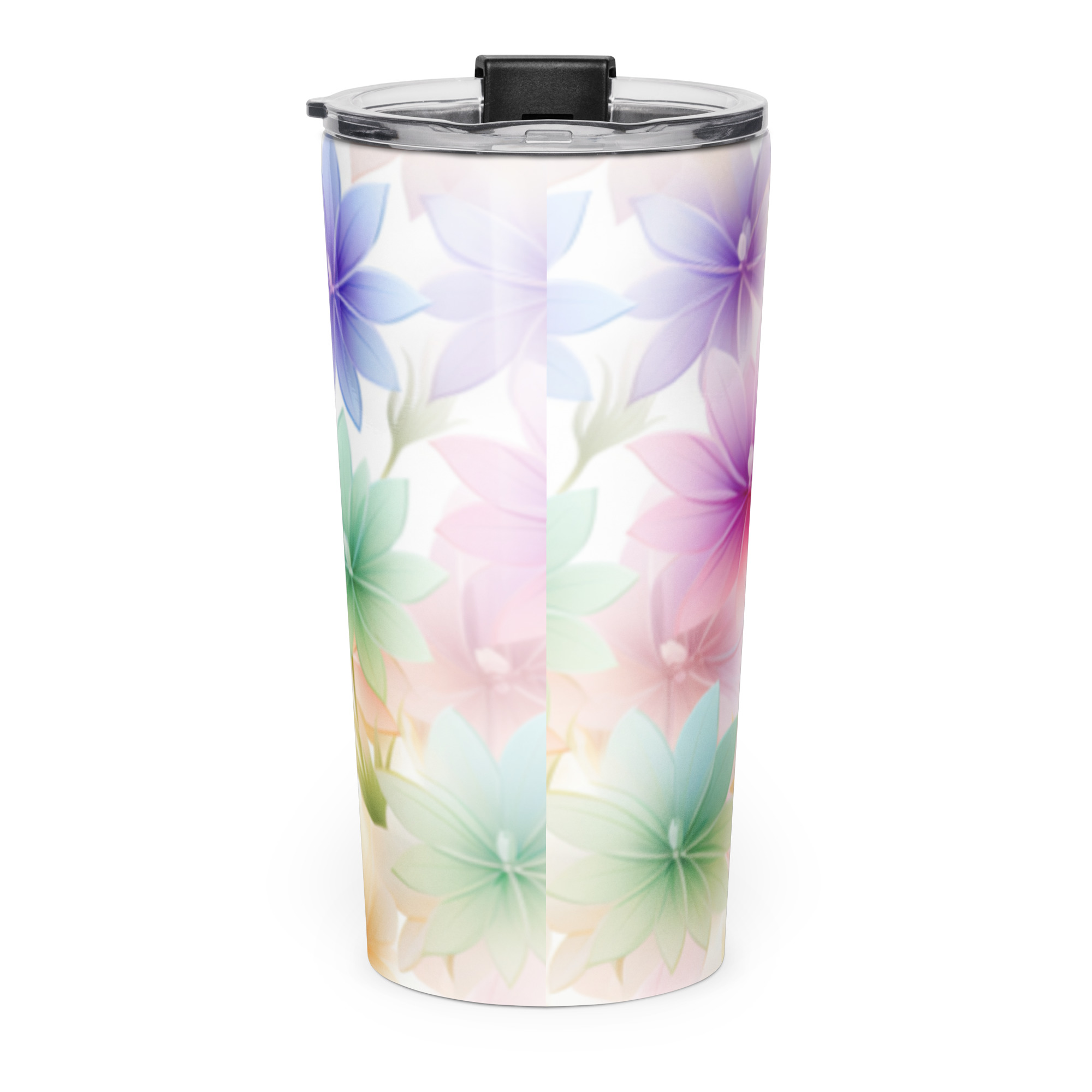 Tapered stainless steel tumbler
