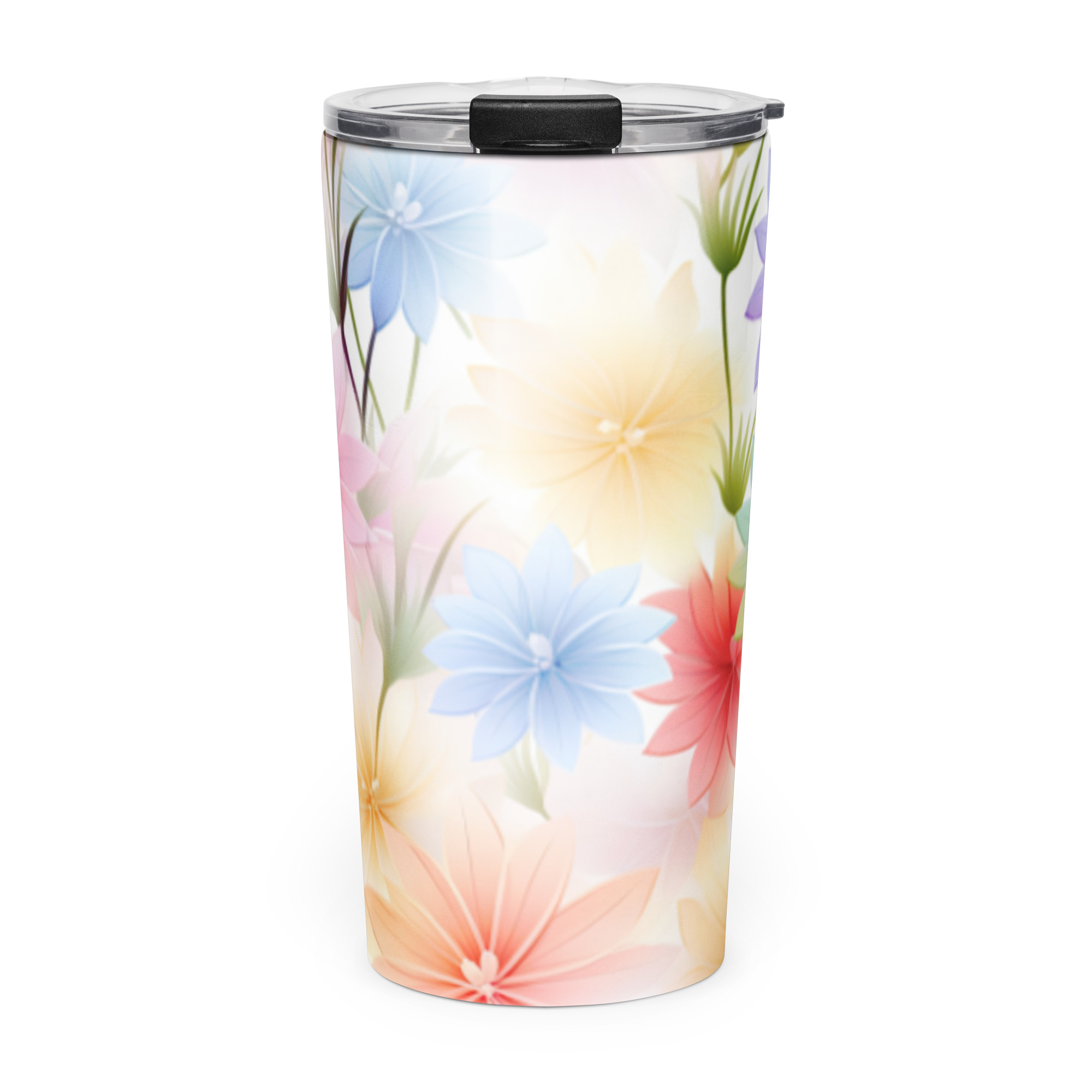Tapered stainless steel tumbler