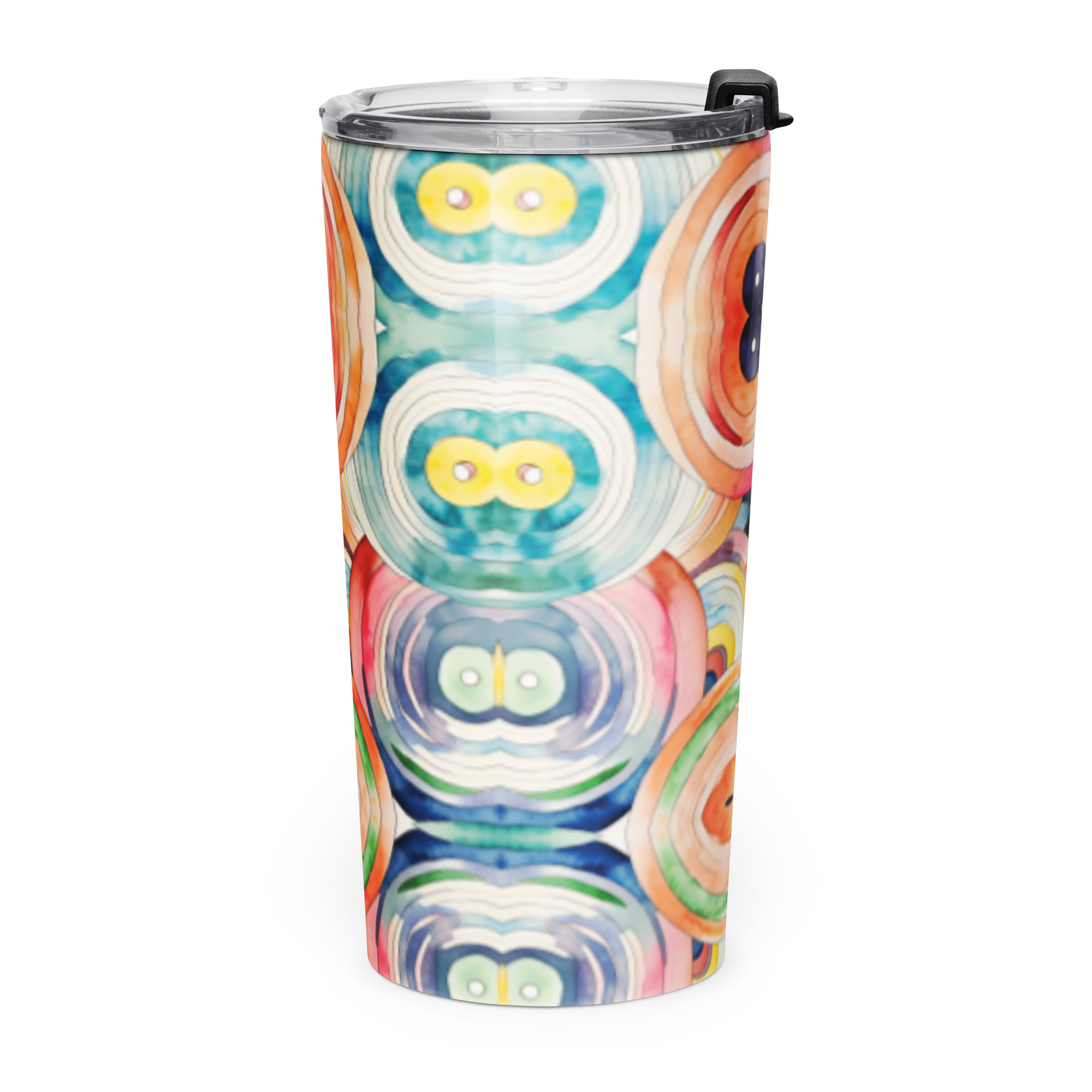 Tapered stainless steel tumbler