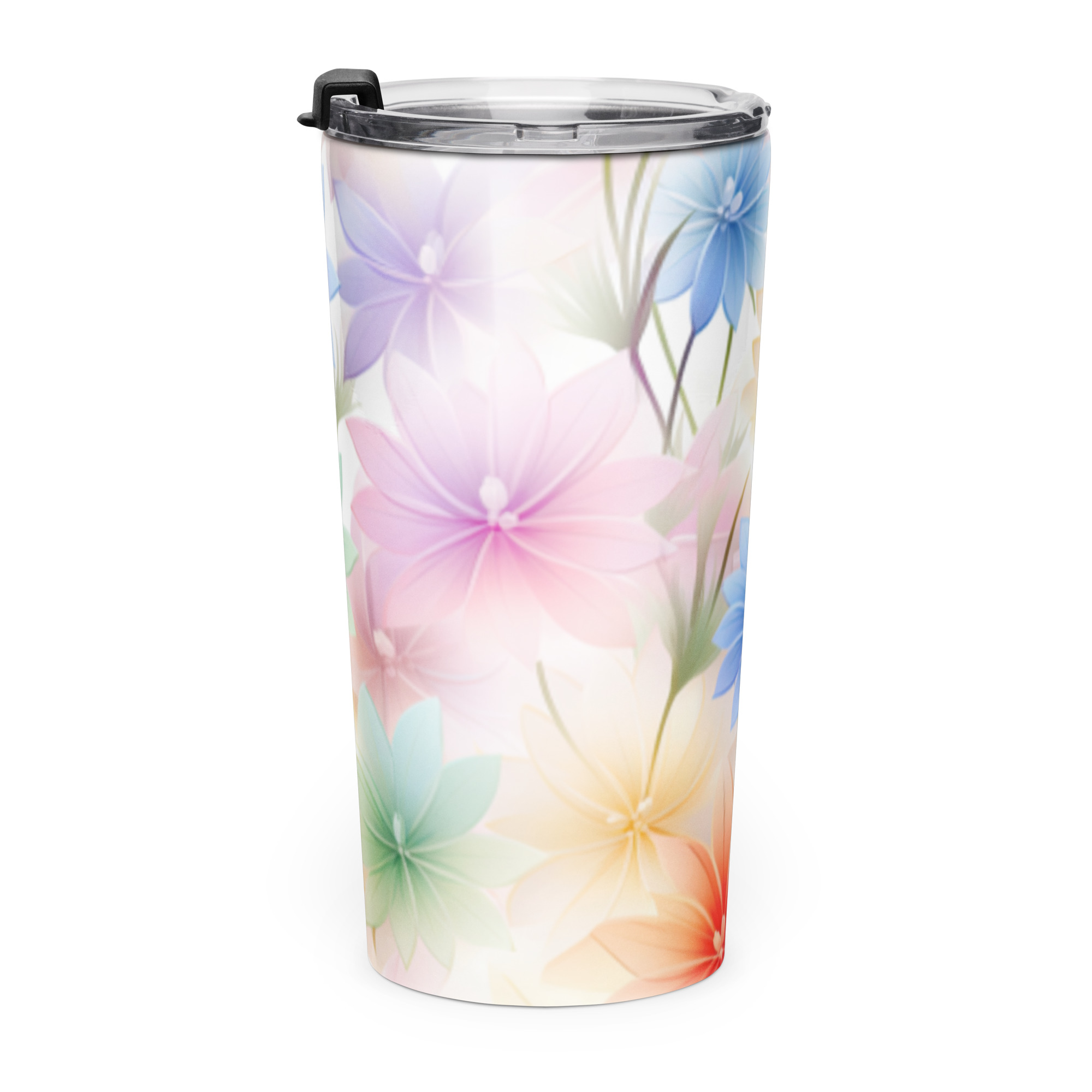 Tapered stainless steel tumbler