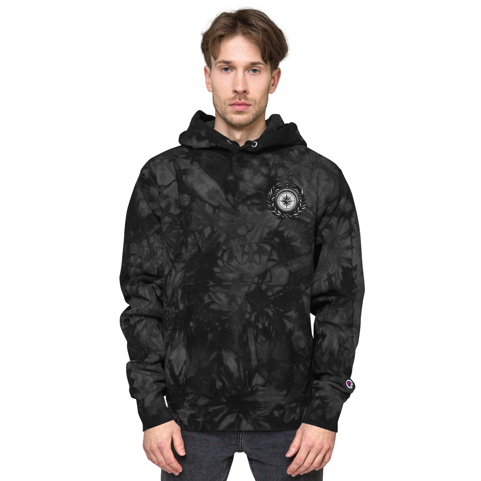 unisex-champion-tie-dye-hoodie-black-front-6a4282bebf59b.jpg